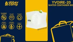 Abbey Camp Watertanks<Watercontainer met Grepen 20 Liter