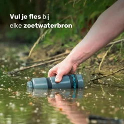 Water-to-go Wateropslag & -Zuivering>Waterfilter - Eco-Active 75cl - Zwart