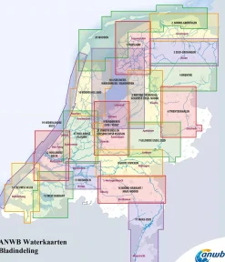 ANWB Waterkaarten>Waterkaart 16 - Noord-Brabant/ Maas-Noord