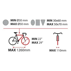 Nordrive Fietsendragers|Fietsendrager Elektrische Fiets<Wave 3 fietsendrager