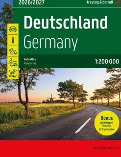 Freytag & Berndt Atlassen|Reisgidsen<Wegenatlas Duitsland