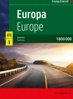 Freytag & Berndt Atlassen|Reisgidsen<Wegenatlas Europa
