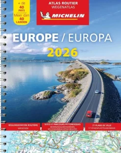 Michelin Atlassen|Wegenkaarten & Atlassen<wegenatlas Europa 2026