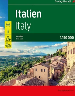 Freytag & Berndt Atlassen|Reisgidsen<Wegenatlas Italië