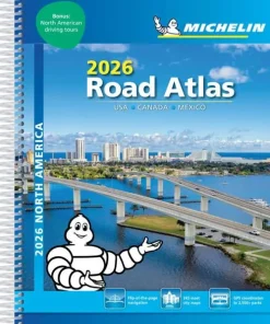 Michelin Atlassen|Wegenkaarten & Atlassen<wegenatlas USA, Canada, Mexico 2026