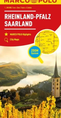 Marco Polo Wegenkaarten & Atlassen|Wegenkaarten>wegenkaart 10 Rheinland-Pfalz