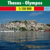 Freytag & Berndt Wegenkaarten>Wegenkaart Chalkidiki - Thasos - Olympos