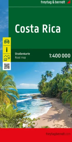 Freytag & Berndt Wegenkaarten>Wegenkaart Costa Rica