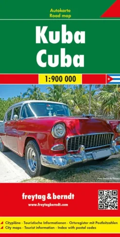 Freytag & Berndt Wegenkaarten>Wegenkaart Cuba