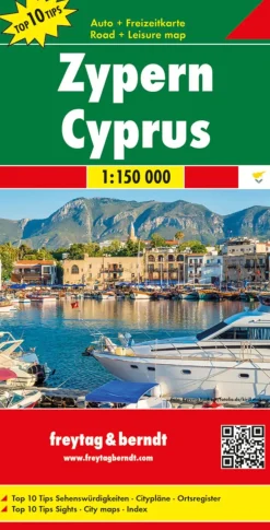 Freytag & Berndt Wegenkaarten>Wegenkaart Cyprus