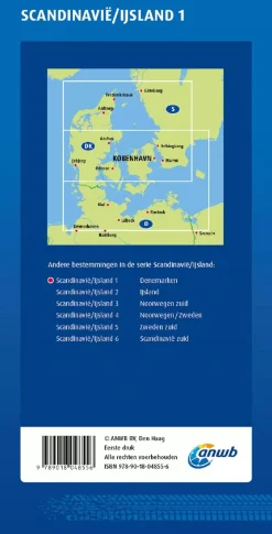 ANWB Wegenkaarten & Atlassen|Wegenkaarten>Wegenkaart Denemarken