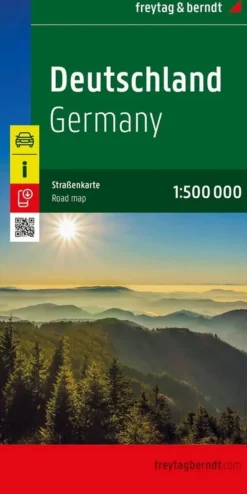 Freytag & Berndt Wegenkaarten>Wegenkaart Duitsland 1:500.000