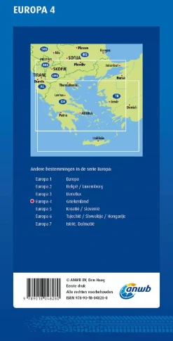 ANWB Wegenkaarten & Atlassen|Wegenkaarten>Wegenkaart Griekenland
