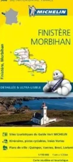 Michelin Wegenkaarten<Wegenkaart Local 308 Finistere