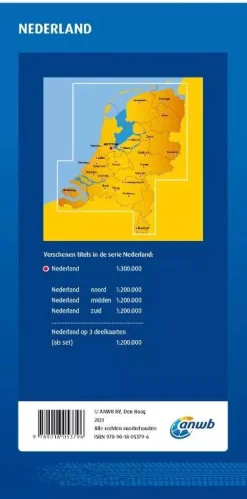 ANWB Wegenkaarten & Atlassen|Wegenkaarten<wegenkaart Nederland