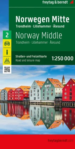 Freytag & Berndt Wegenkaarten>Wegenkaart Noorwegen 2 Midden