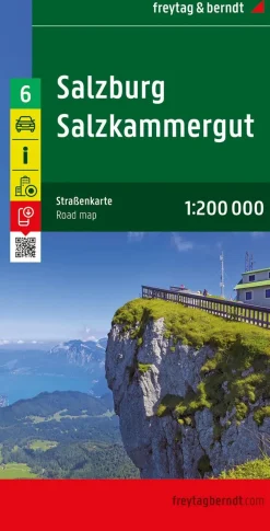 Freytag & Berndt Wegenkaarten<Wegenkaart Oostenrijk 6 - Salzburgerland
