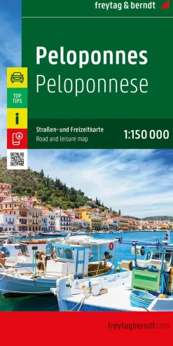 Freytag & Berndt Wegenkaarten<Wegenkaart Peloponnesos