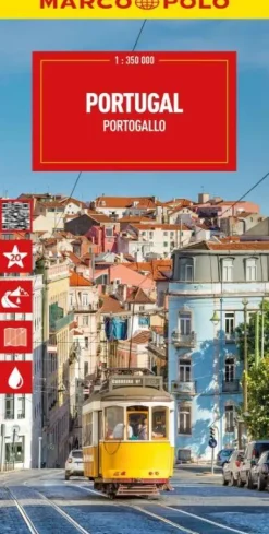Marco Polo Wegenkaarten & Atlassen<wegenkaart Portugal