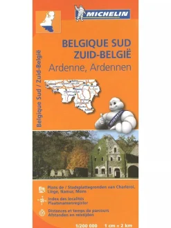 Michelin Wegenkaarten & Atlassen|Wegenkaarten<wegenkaart Regional 534 België zuid