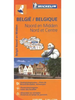 Michelin Wegenkaarten & Atlassen|Wegenkaarten<wegenkaart Regional 533 België noord & midden