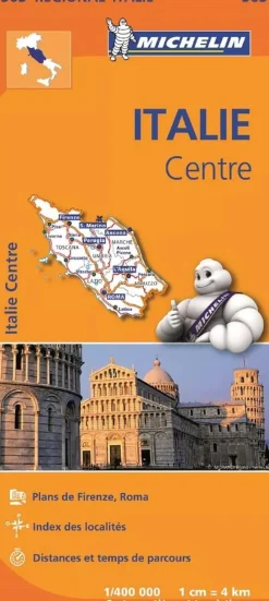 Michelin Wegenkaarten & Atlassen|Wegenkaarten<wegenkaart Regional 563 Italië – midden