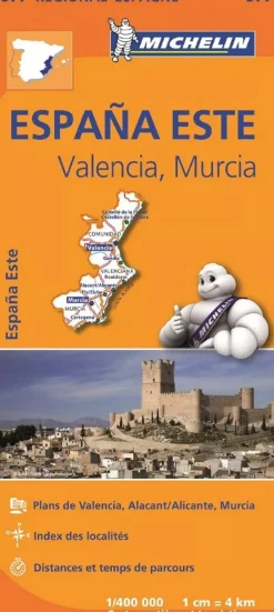 Michelin Wegenkaarten & Atlassen|Wegenkaarten>wegenkaart Regional 577 Spanje oost