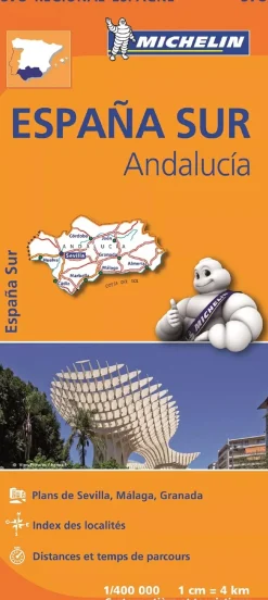 Michelin Wegenkaarten & Atlassen|Wegenkaarten<wegenkaart Regional 578 Spanje zuid