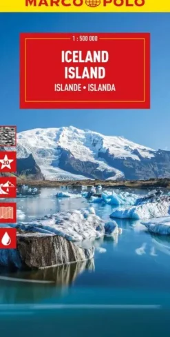 Marco Polo Wegenkaarten & Atlassen|Wegenkaarten>wegenkaart Ĳsland