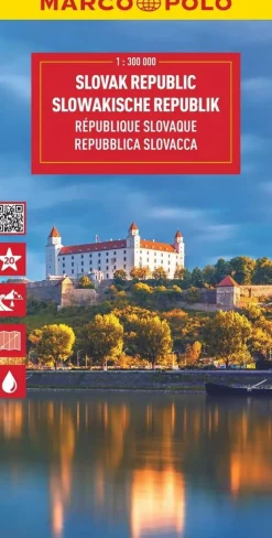 Marco Polo Wegenkaarten<Wegenkaart Slowakije 1:200.000
