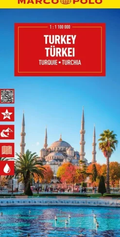 Marco Polo Wegenkaarten<Wegenkaart Turkije