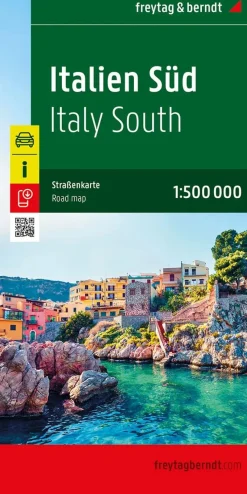 Freytag & Berndt Wegenkaarten<Wegenkaart Italië Zuid
