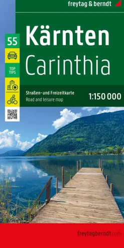 Freytag & Berndt Wegenkaarten<Wegenkaart Karinthië