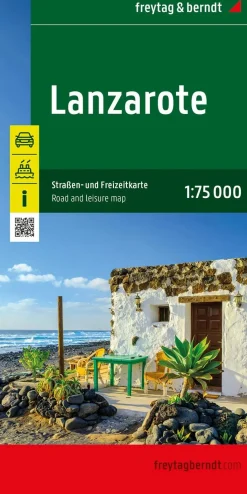 Freytag & Berndt Wegenkaarten<Wegenkaart Lanzarote