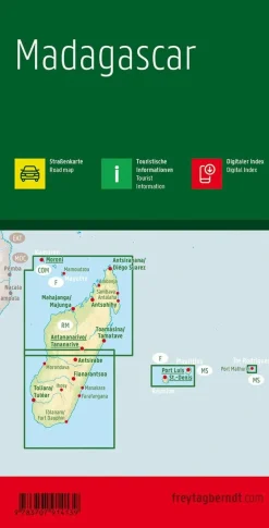 Freytag & Berndt Wegenkaarten<Wegenkaart Madagascar