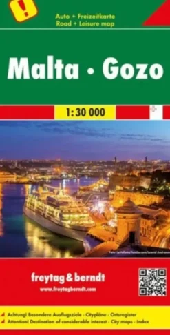 Freytag & Berndt Wegenkaarten<Wegenkaart Malta - Gozo