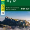 Freytag & Berndt Wegenkaarten<Wegenkaart Stiermarken