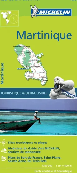 Michelin Wegenkaarten<Wegenkaart Zoom 138 Martinique