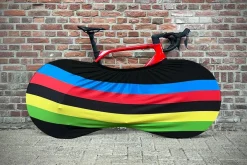 DS COVERS Fietshoezen<WHEEL indoor fietssok - Rainbow