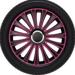 AutoStyle Autobanden & Accessoires<Wieldoppen Roze set van 4 - 16 inch