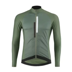 Löffler Fietsshirts<Wielrenshirt Linus Hotbond RF heren Groen