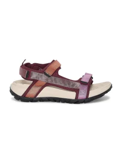 Human Nature Sandalen & Slippers|Sandalen & Slippers<Wilkie - Sandalen dames Bordeaux-Roze