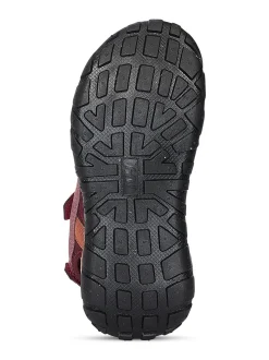 Human Nature Sandalen & Slippers|Sandalen & Slippers<Wilkie - Sandalen dames Bordeaux-Roze