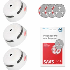 X-sense Rookmelders>XS01 Rookmelder met magneet 3-pack