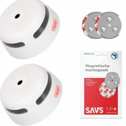 X-sense Rookmelders>XS01 Rookmelder met magneet 2-pack