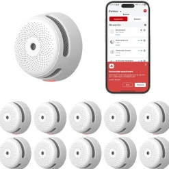 X-sense Rookmelders>XS01-M Slimme rookmelder 10-pack