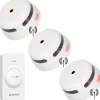 X-sense Rookmelders>XS01-W Koppelbare rookmelder 3-pack + RC01