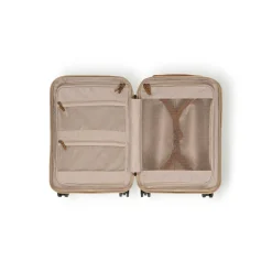 The Chesterfield Brand Koffers & Trolleys>Zuna - Handbagagekoffer - Leren handvatten - 55cm