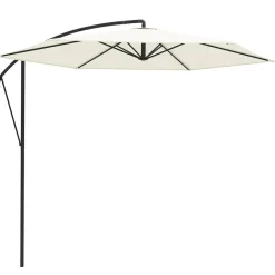 Lifegoods Parasols & Windschermen|Parasols & Windschermen>Zweefparasol – 300cm – Crème